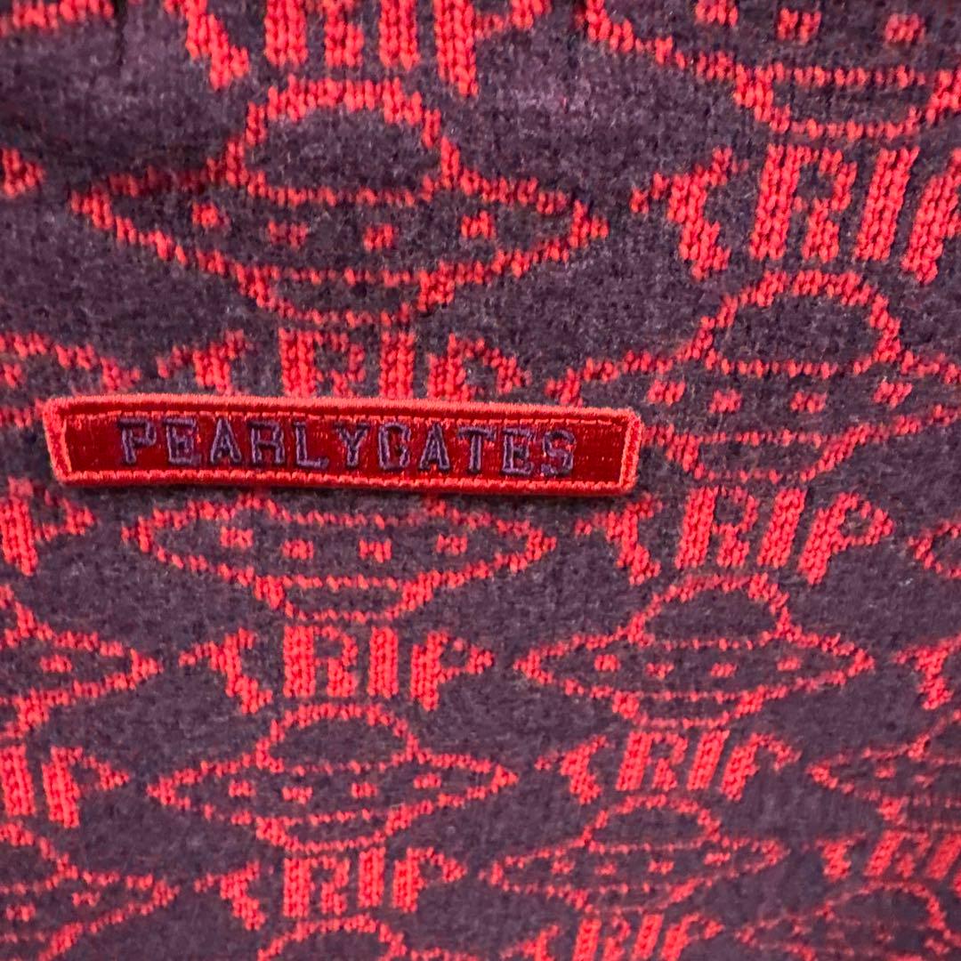 パーリーゲイツ ジップ付きセーター