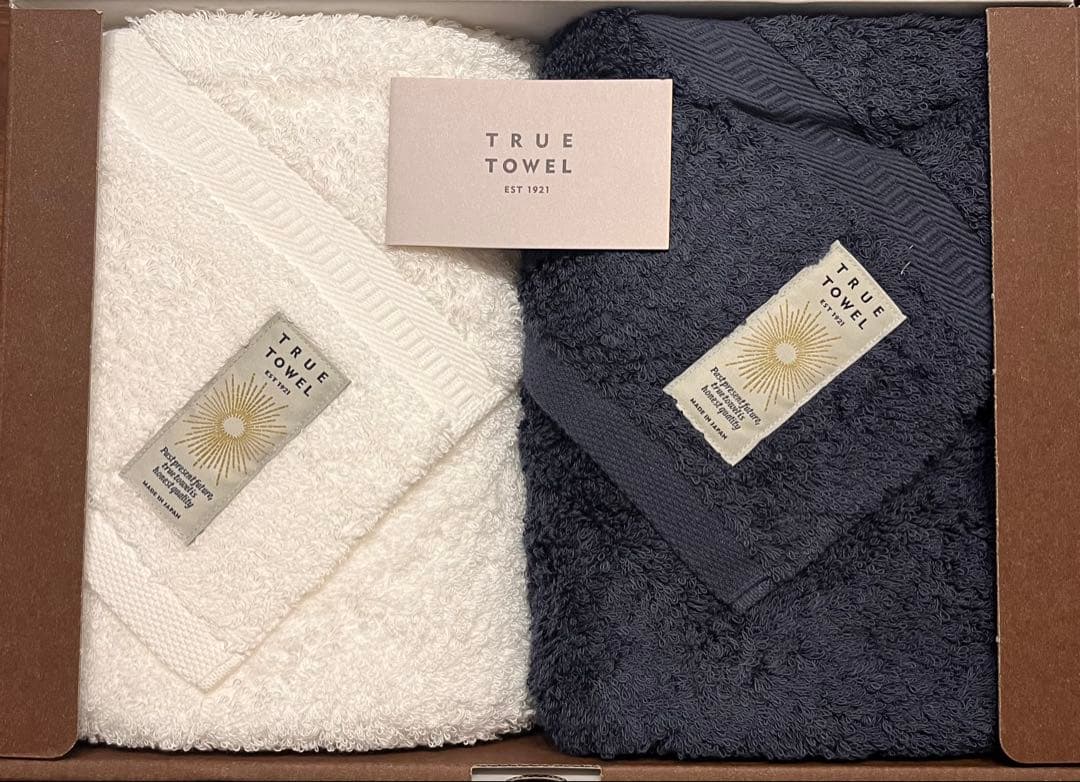 TRUE TOWEL タオルセット 2枚