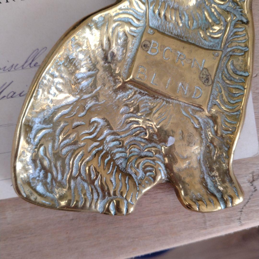 【E】猫小皿/アスティエ・ブロカント/フランスアンティーク・ネコトレイ