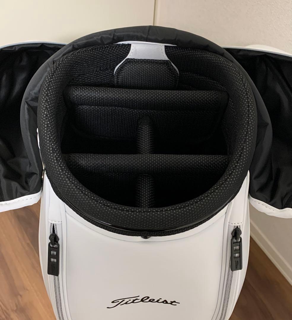 【新品未使用】Titleist ホワイト キャディバッグ