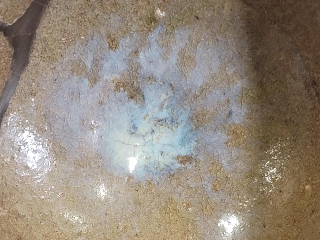 古美術 桃山 古唐津 無地茶碗 DT342