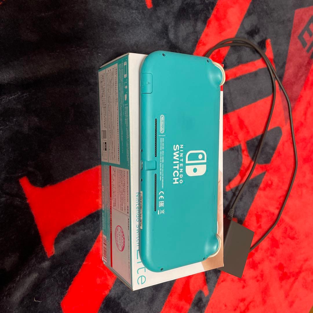 Nintendo Switch Lite ターコイズ ジャンク品スプラ3付き