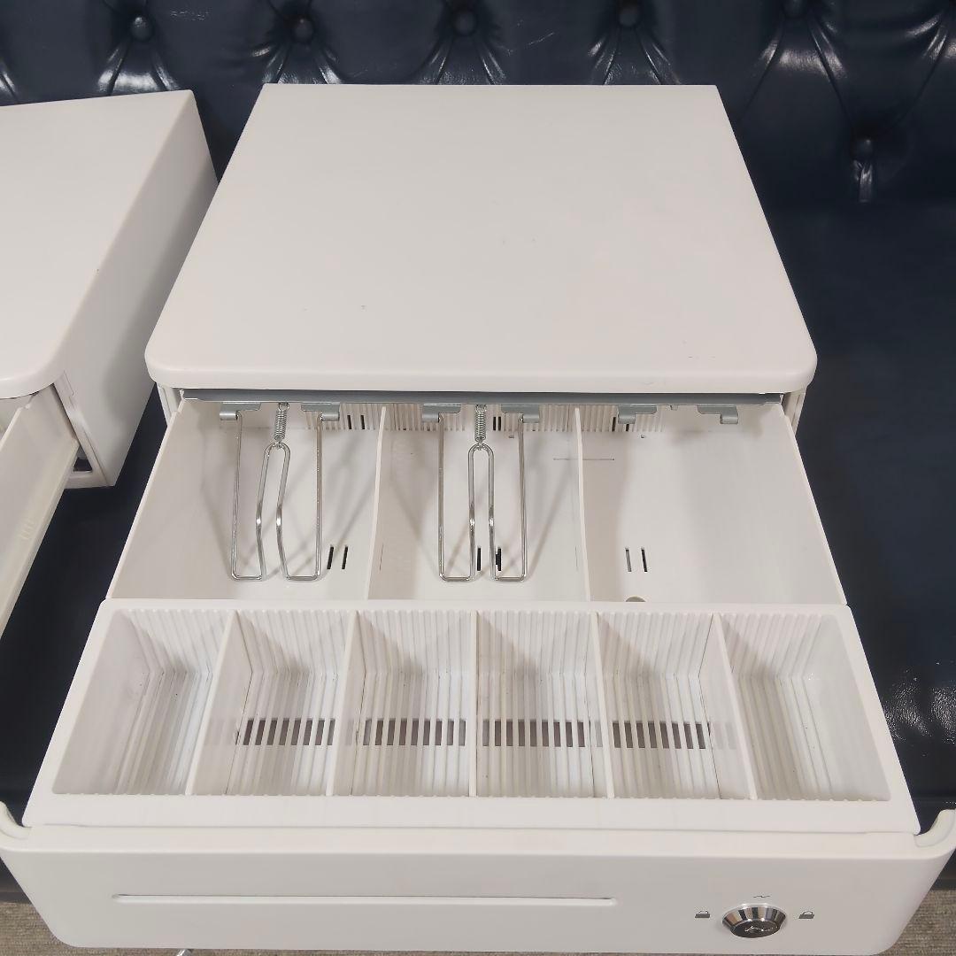 スター精密 モジュラーキャッシュドロア MJD36M-WT 2台セット 鍵付き