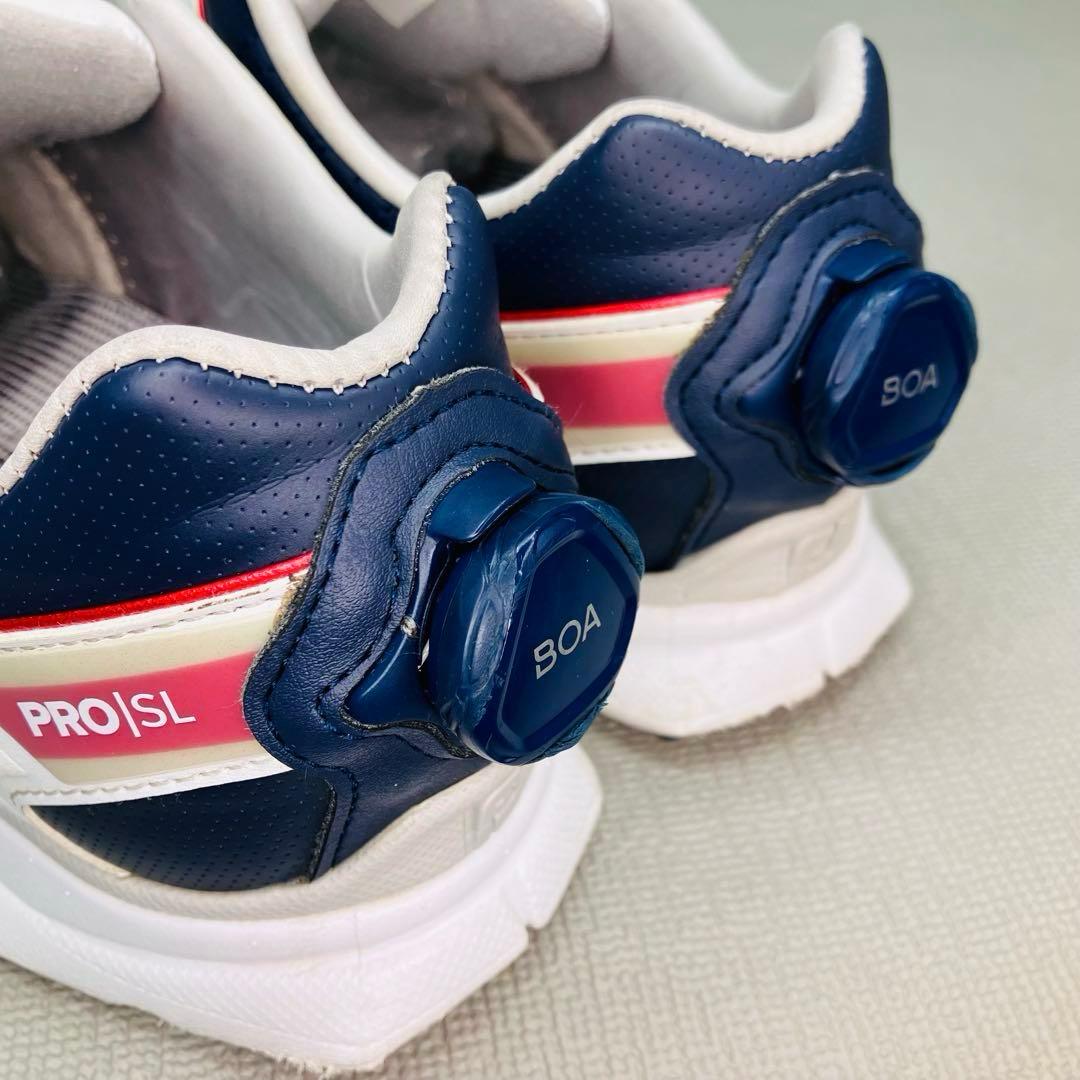 【美品】FOOT JOY 24.5cmフットジョイ スパイクレス　バックBOA