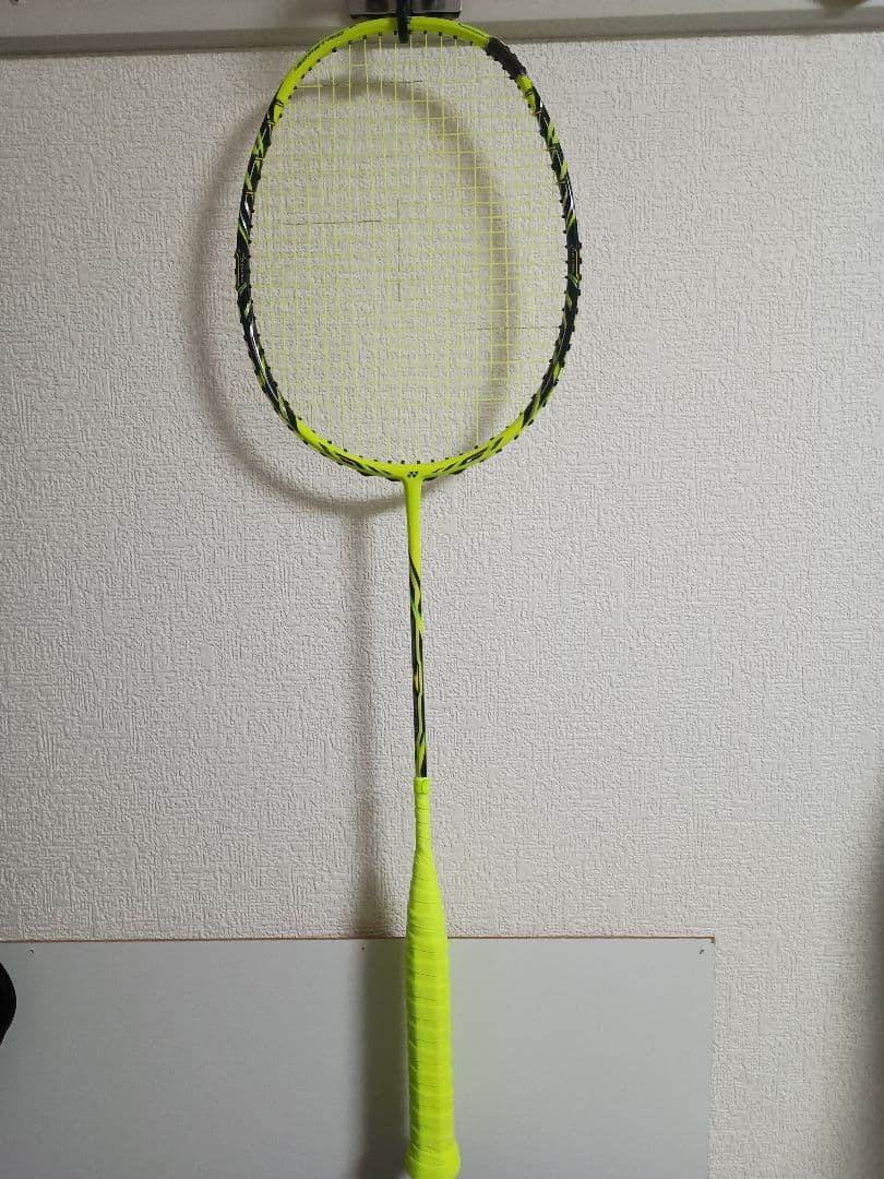 YONEX NANORAY Z-SPEED 3UG5 ガット張り立て