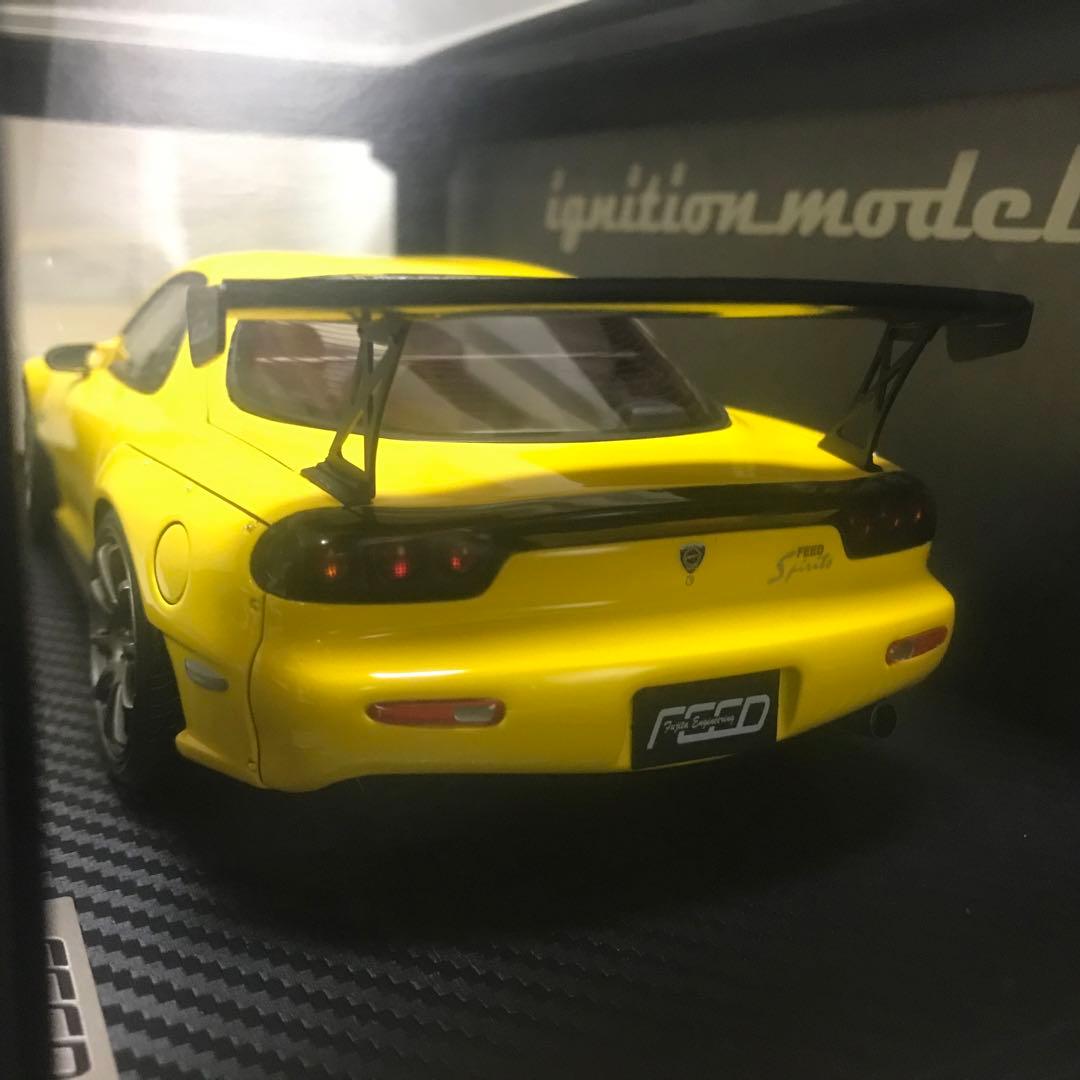 イグニッションモデル 1/18 FEED RX-7 FD3S イエロー