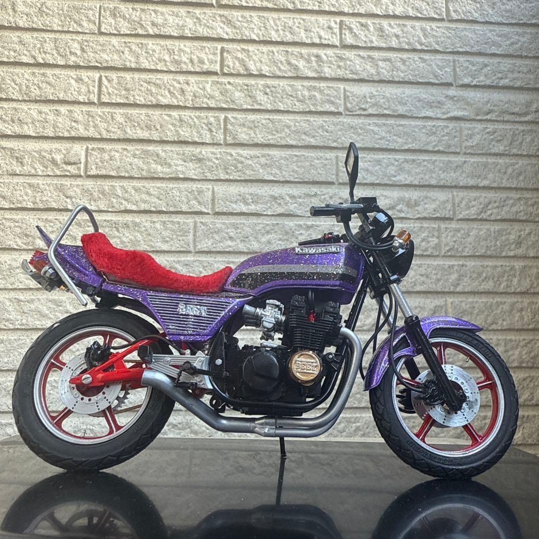 俺のマシン　Z400GP 完成品　当時物　旧車會　暴走族　1/12