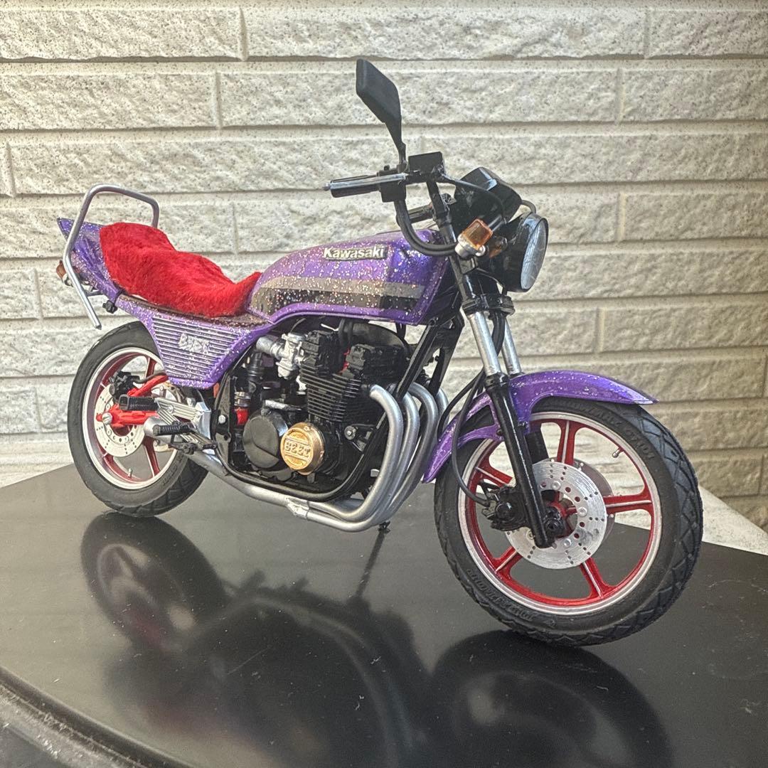 俺のマシン　Z400GP 完成品　当時物　旧車會　暴走族　1/12