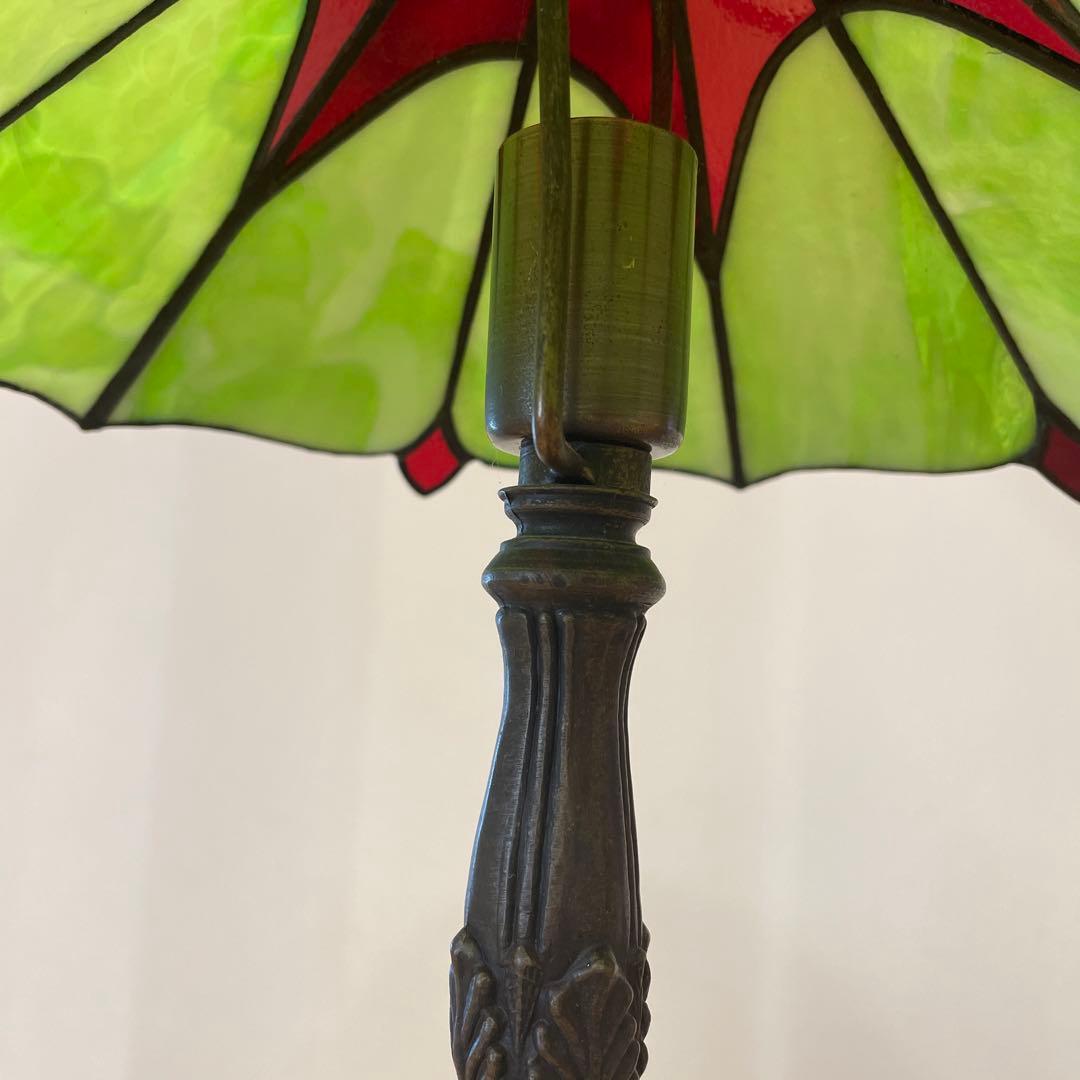 アンティーク調　ステンドグラス　らんぷ