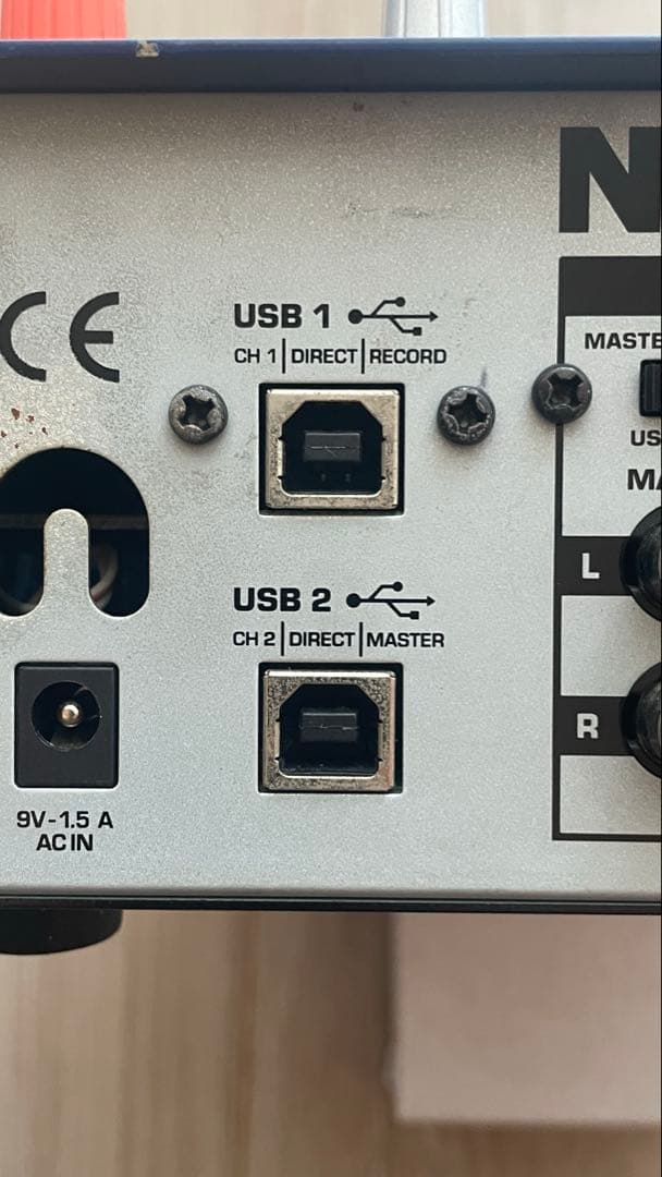 【動作品】Numark dxm01 USB dj ミキサー