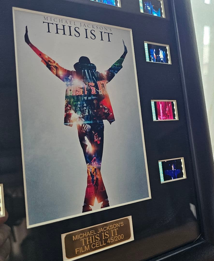 【超レア】 THIS IS IT フィルムセル 45/200マイケル・ジャクソン