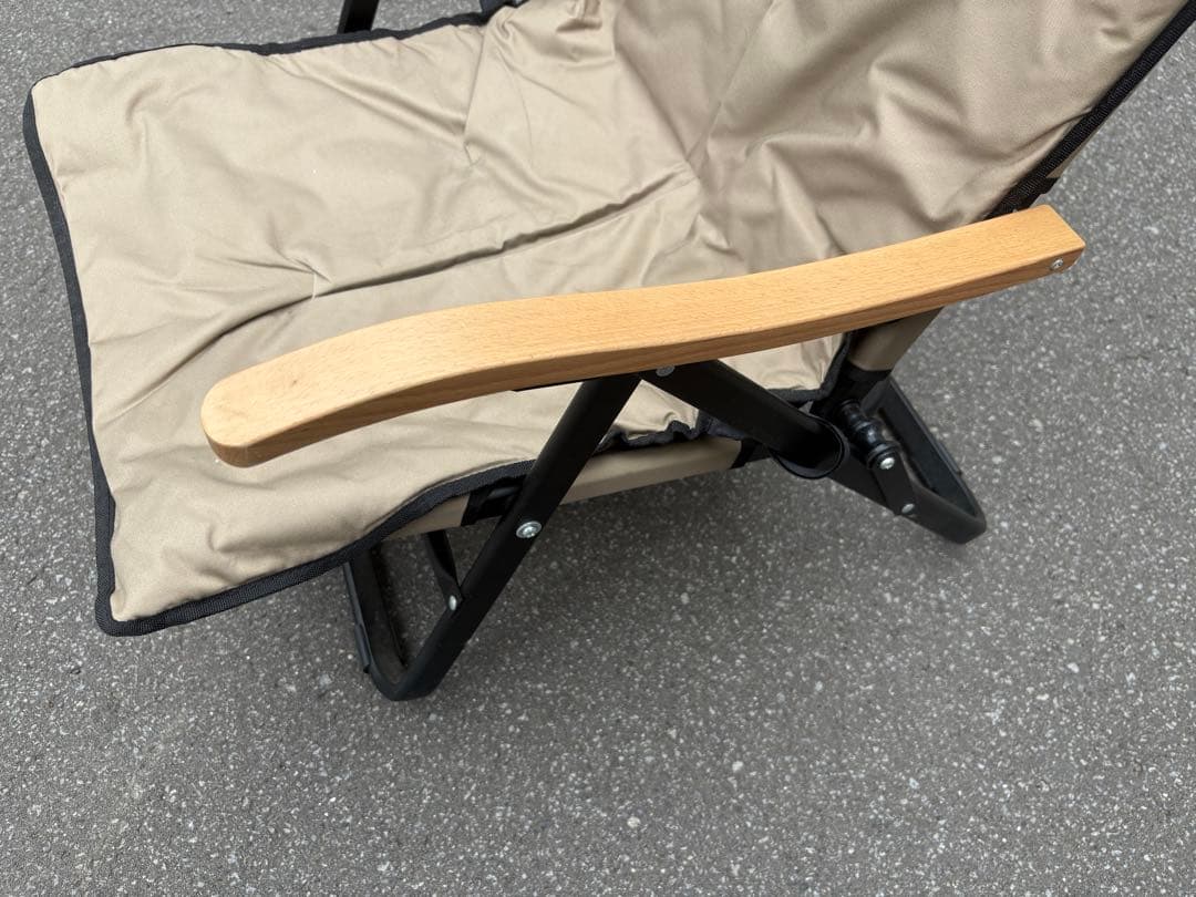 【札幌/引き取りor着払い】 UJack 難燃リクライニングローチェア2個セット