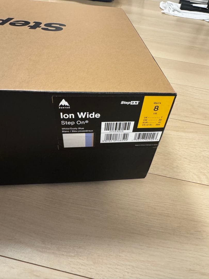 「値下げ」BURTON ION WIDEステップオンスノーボードブーツ 26cm