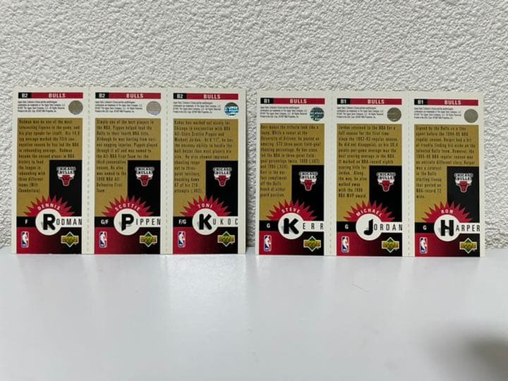 UPPER DECK CHICAGO BULLS ゴールド版