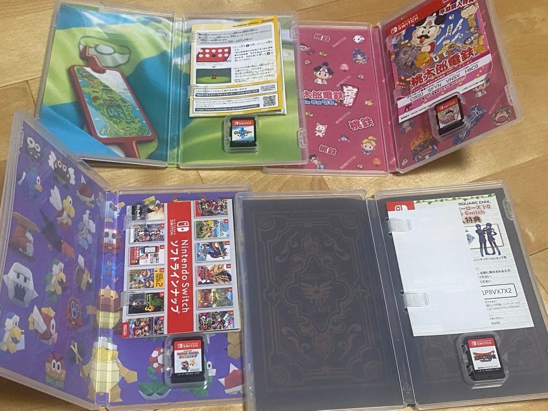 Switch ドラゴンクエストヒーロー1.2 ポケモン他　まとめて8本セット