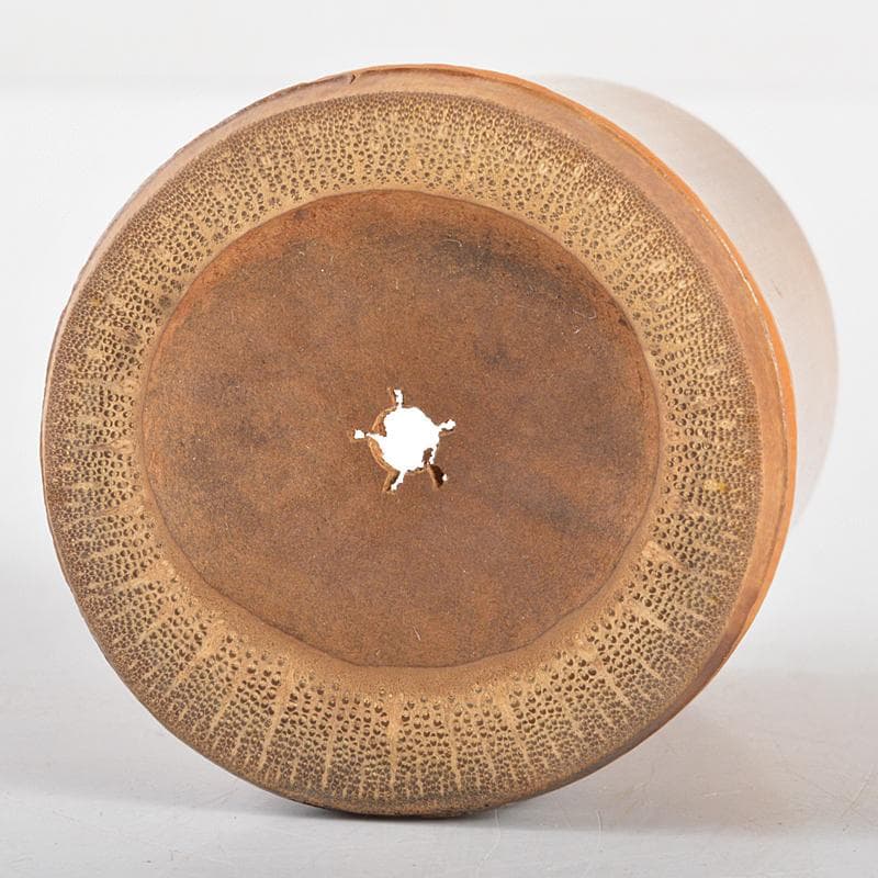 竹器師　黒田宗傳作　竹蓋置　表千家十二代堀内宗完(兼中斎)極め箱　M　R5387