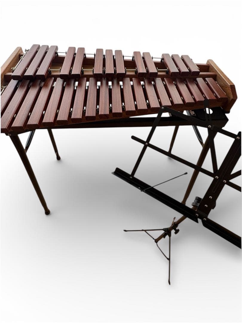 KOROGI シロフォン 木製 ブラウン 譜面台付き