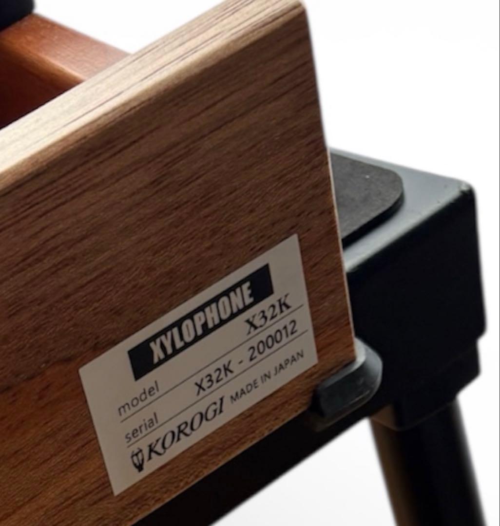 KOROGI シロフォン 木製 ブラウン 譜面台付き