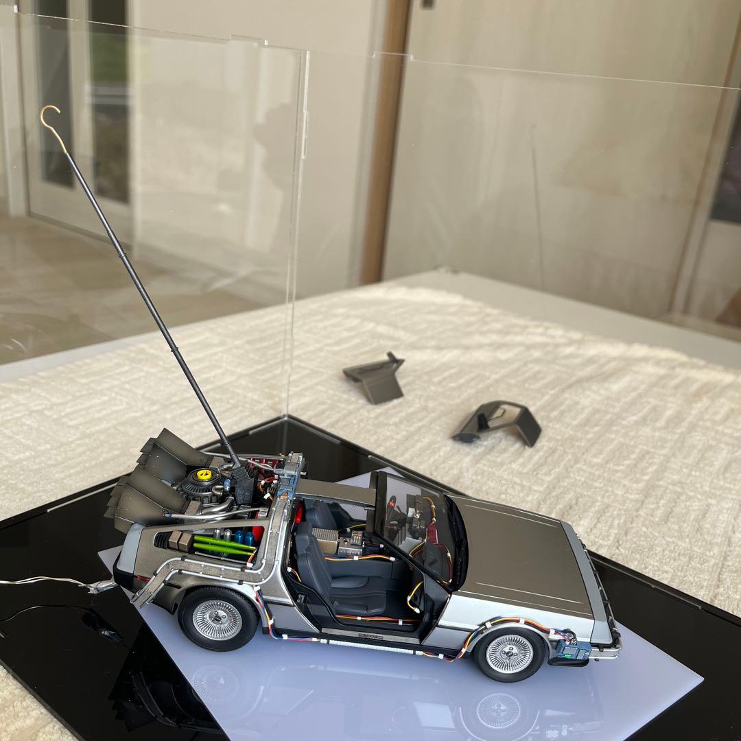 バックトゥザフューチャーPart I タイムマシン　1/24塗装完成品