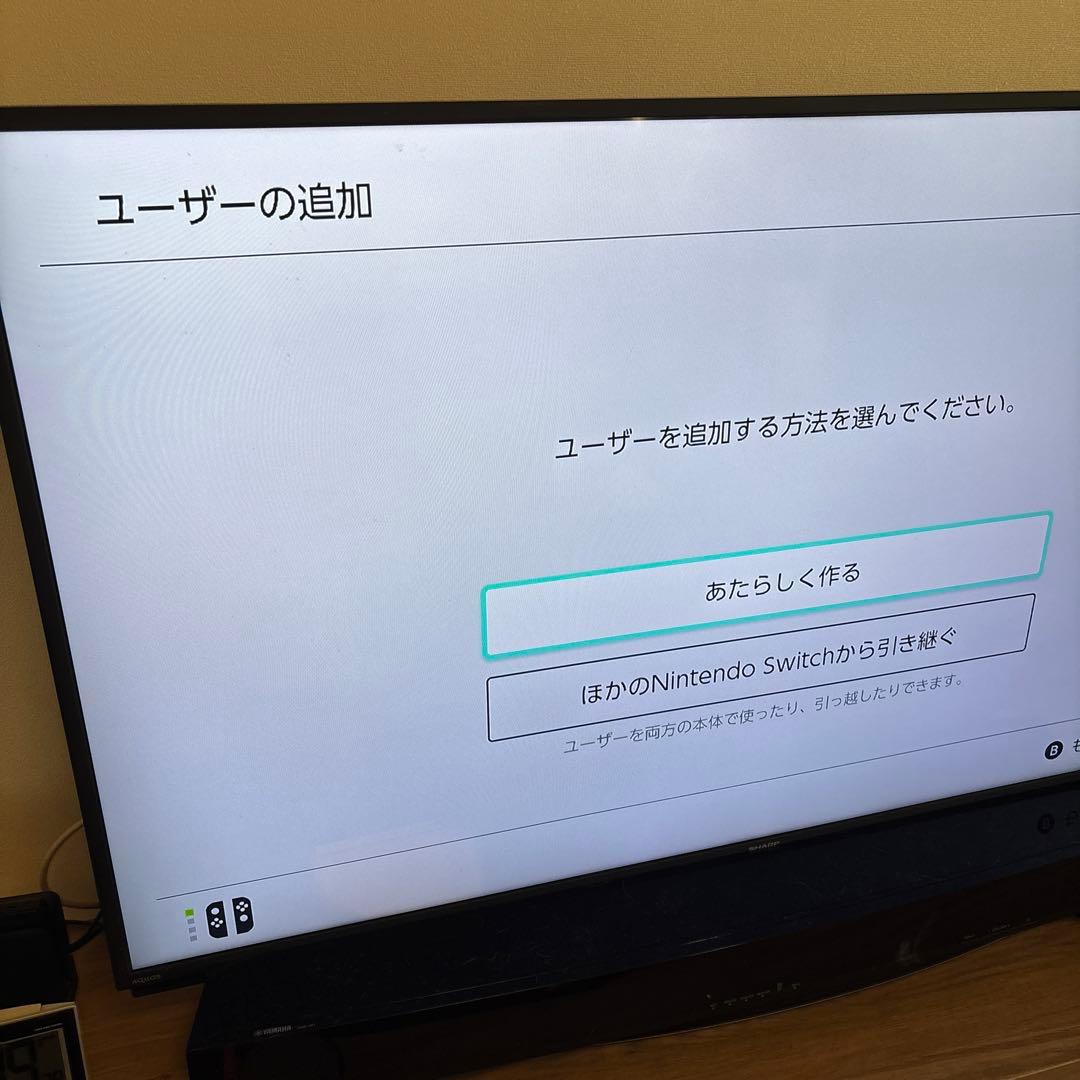 【ジャンク】Nintendo Switch本体ジョイコン付き