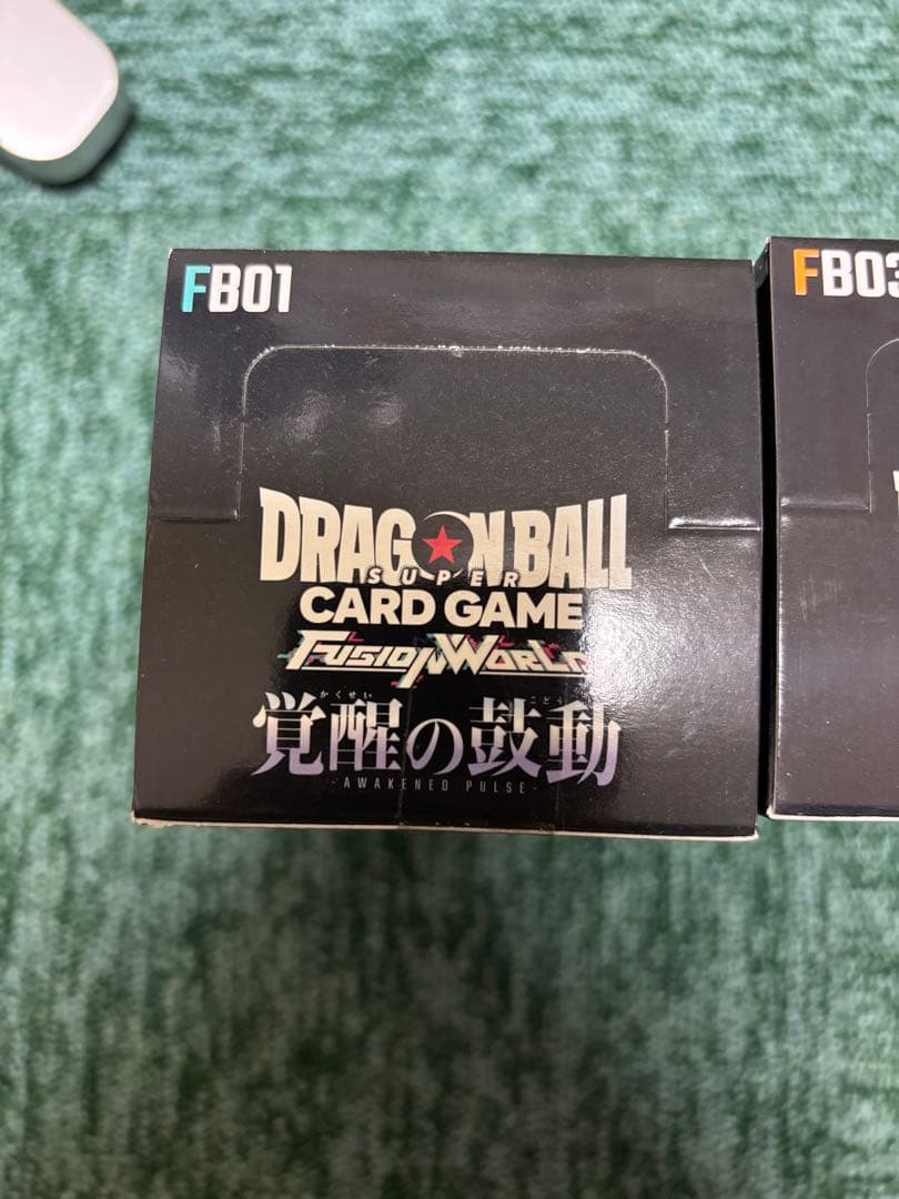 ドラゴンボールスーパーカードゲーム 覚醒の鼓動×1 怒りの咆哮×2 BOXセット