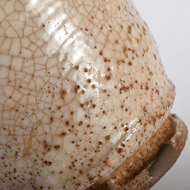 茶道具　古志野　梅絵図　茶碗　時代箱　V　R8652