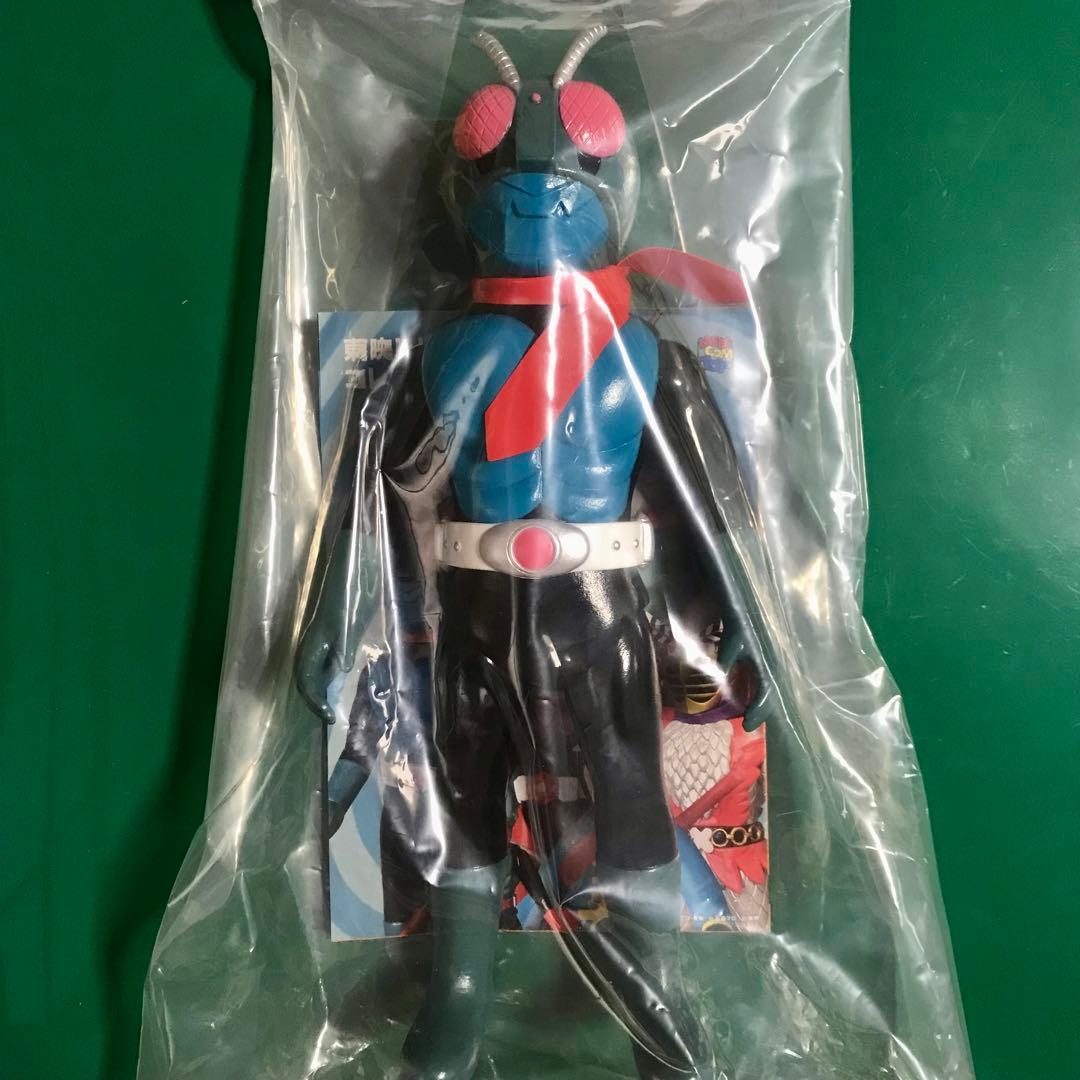 原作版 仮面ライダー（レコジャケカラー・マスク取れ仕様）レトロソフビコレクション