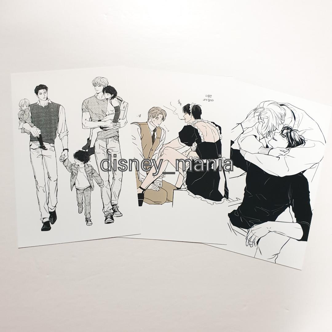 韓国BL ピザ配達員 キャンバスフレーム トレカセット