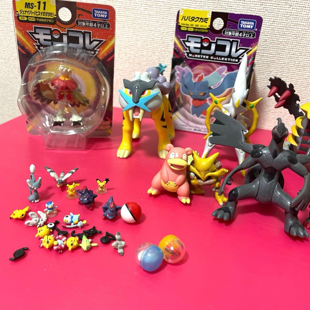 ポケモン ポケットモンスター 立体図鑑 指人形 フィギュア モンコレ　大量
