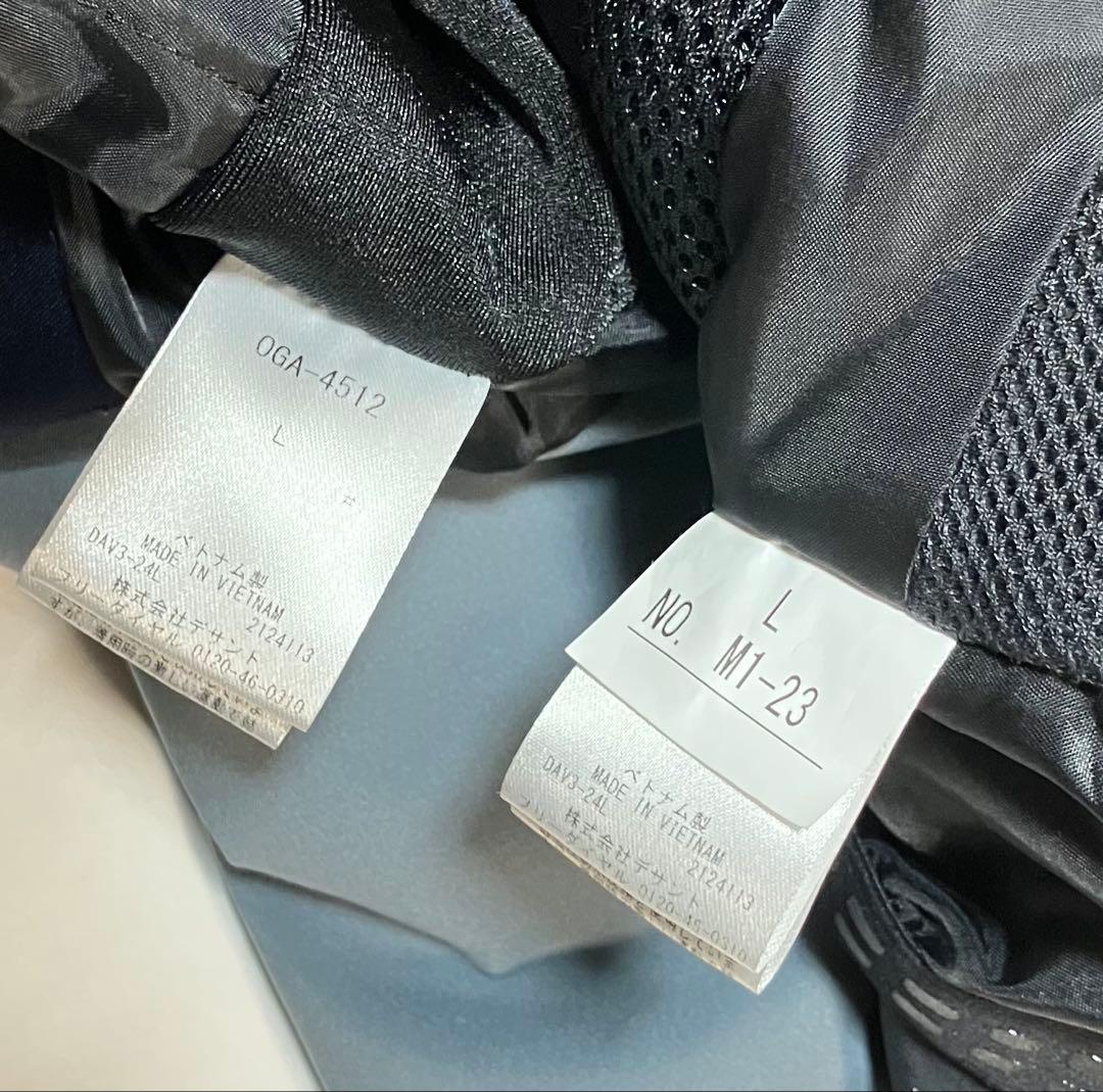 ◼️デサント製（オガサカ）スキーウェア上下 ピンク•灰色◼️L寸 非売 中古品◼️