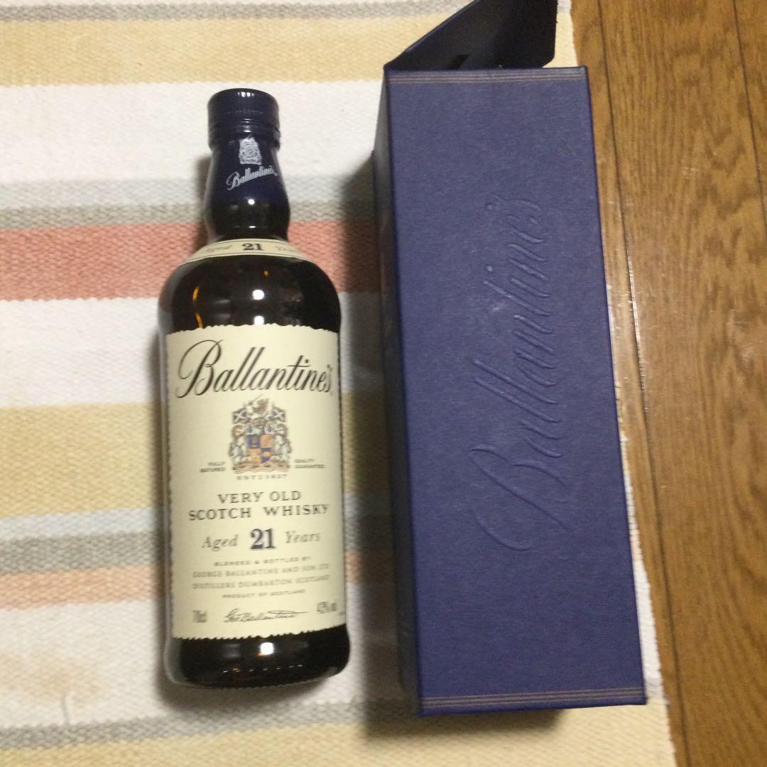 バレンタインウィスキー21年です