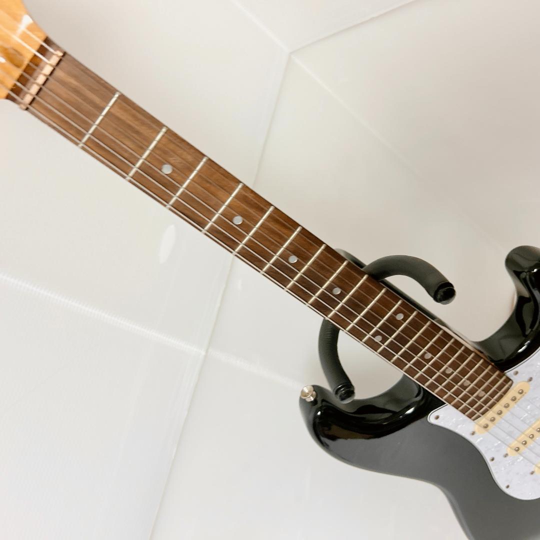 美品 Basshus バッカス BST-250R ストラトキャスター ブラック