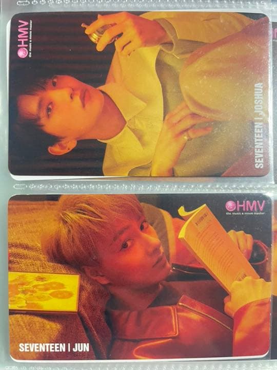 SEVENTEEN hmv特典 トレカ コンプ 6th you