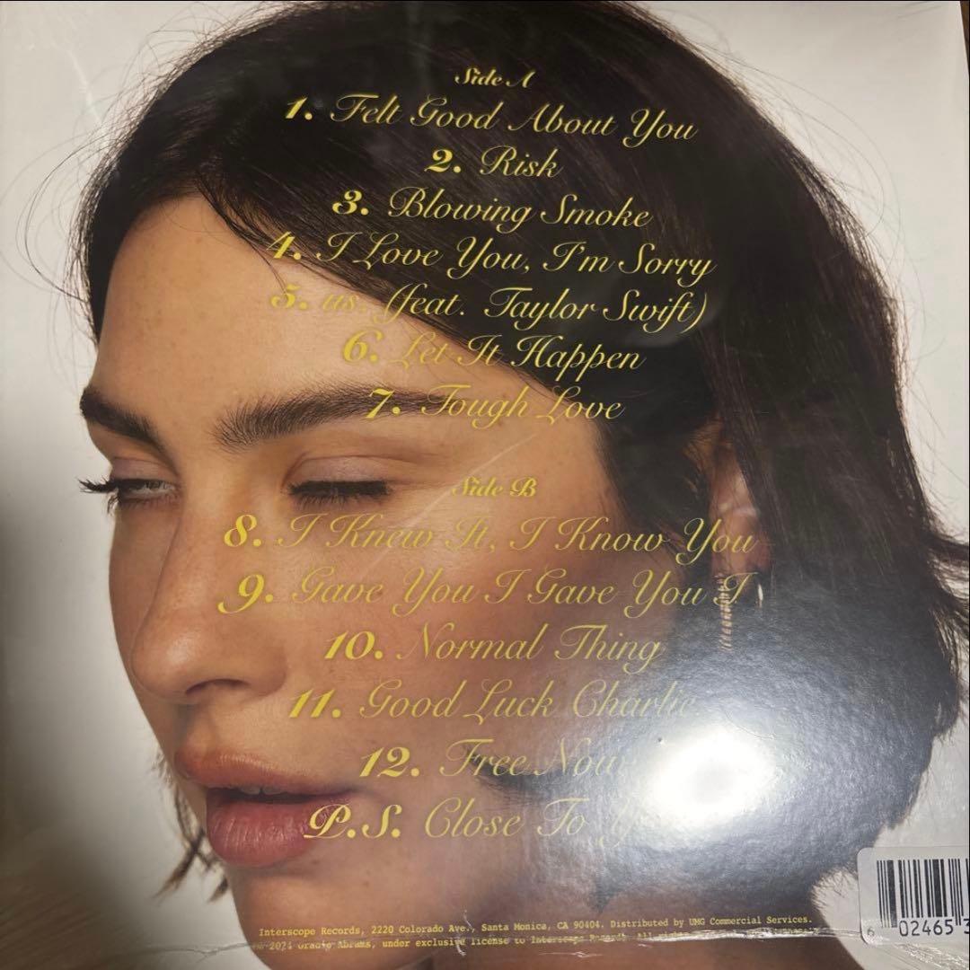 【新品未開封】 Gracie abrams THE SECRET OF US