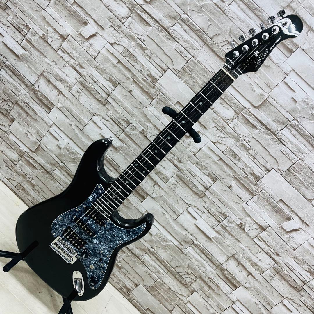 美品 Laid Back ストラトタイプ エレキギター LST-3HZ GMP