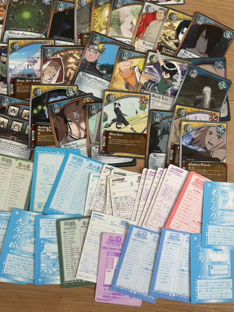 NARUTO ナルト　カード　ブロマイド　　J-world 英語版