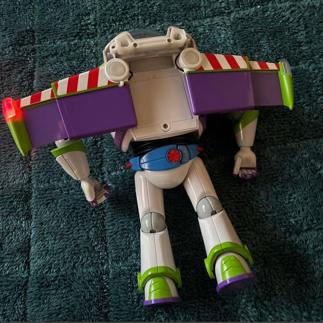 ディズニー　トイストーリーコレクション　トーキング　バズ　英語　希少