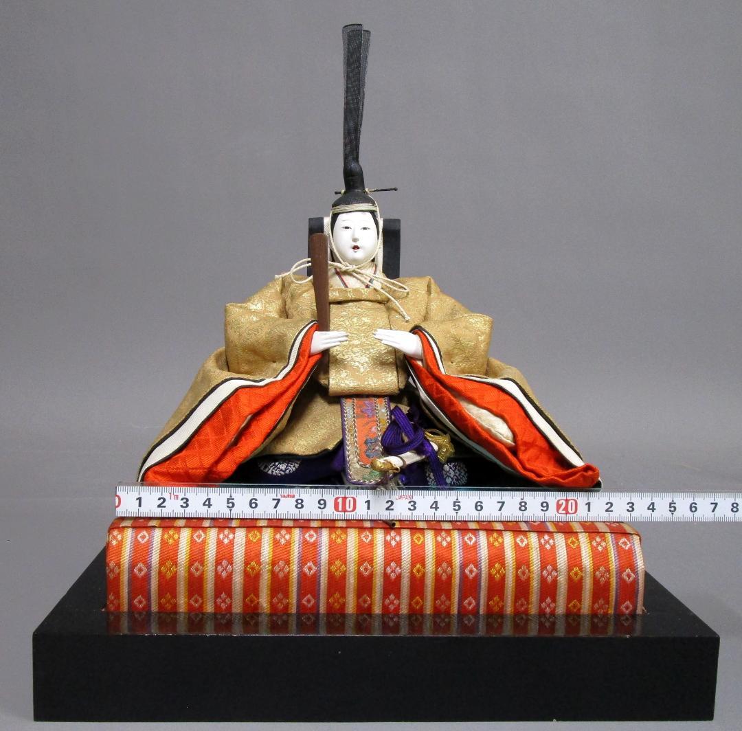 ビンテージ［雛人形］有職 御雛人形司 東京市日本橋区 永徳齋　檜箱入り2箱