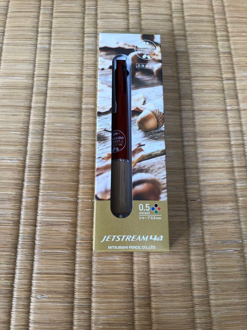 北海道限定 三菱鉛筆 ジェットストリーム4&1 0.5 3本 0.38 1本