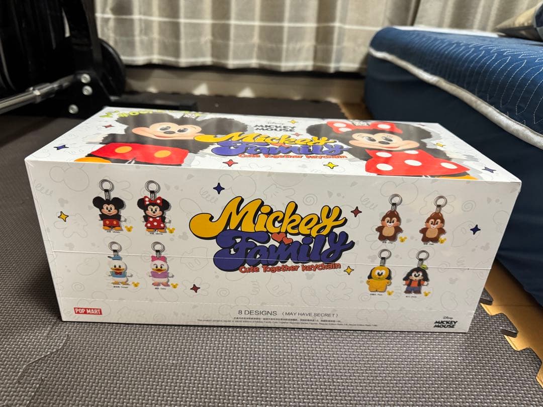 Disney Mickey Family キーチェーン3セット