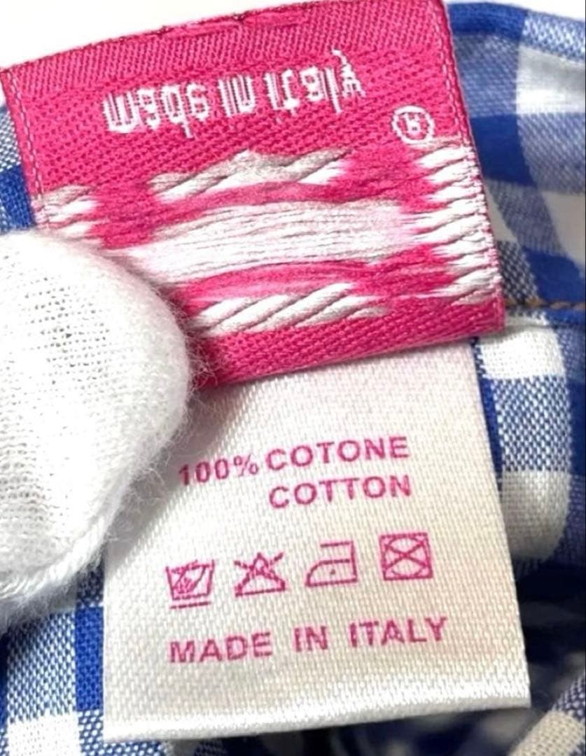 for pets only フォーペッツオンリー 　　　　ギンガムチェックシャツ