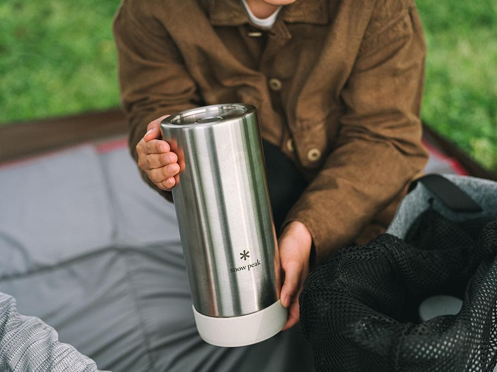 みっちゃん） peak 保温可能弁当箱　トバチ３　 ホワイト