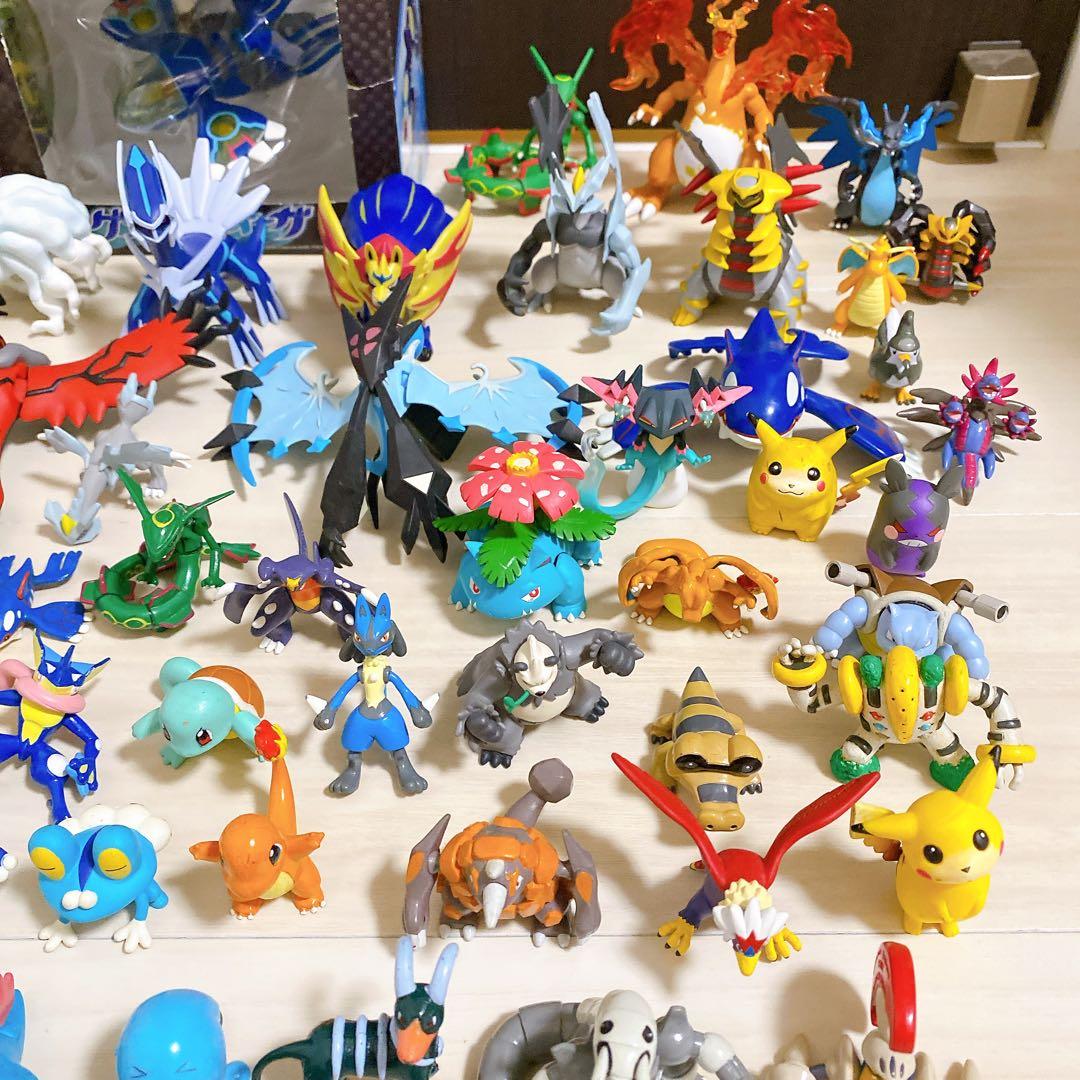 ポケモン モンコレ 100体セット メガレックウザ ゲンシカイオーガ等