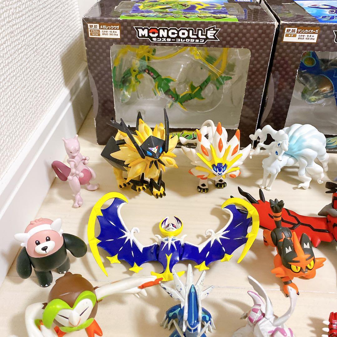 ポケモン モンコレ 100体セット メガレックウザ ゲンシカイオーガ等