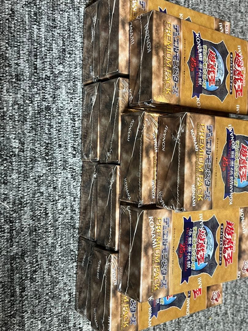 【未開封シュリンク付き】プレミアムパック 決闘者伝説 25th 12BOX