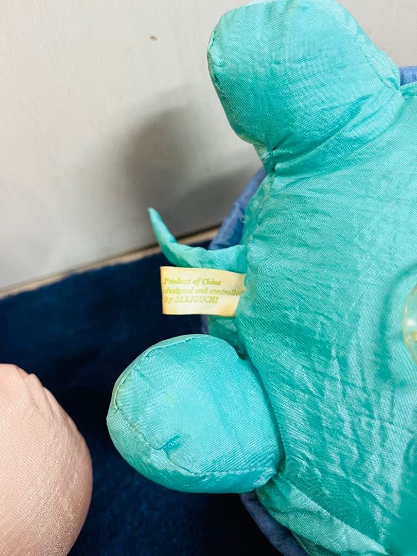 セキグチ　フラッフィーバルーン　カメ　ゾウ　ブタ　ぬいぐるみ　レトロ