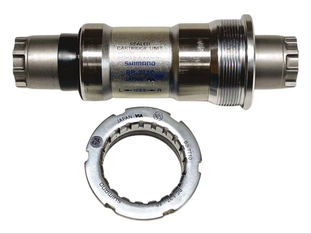 シマノ DURA-ACE FC-7710 クランク165mm NJS認定 BB付