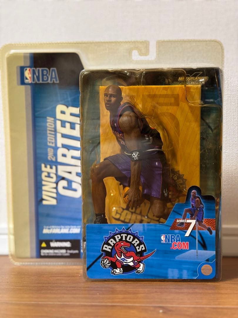 【希少】NBA トロント・ラプターズ ビンス・カーター フィギュア　未開封品