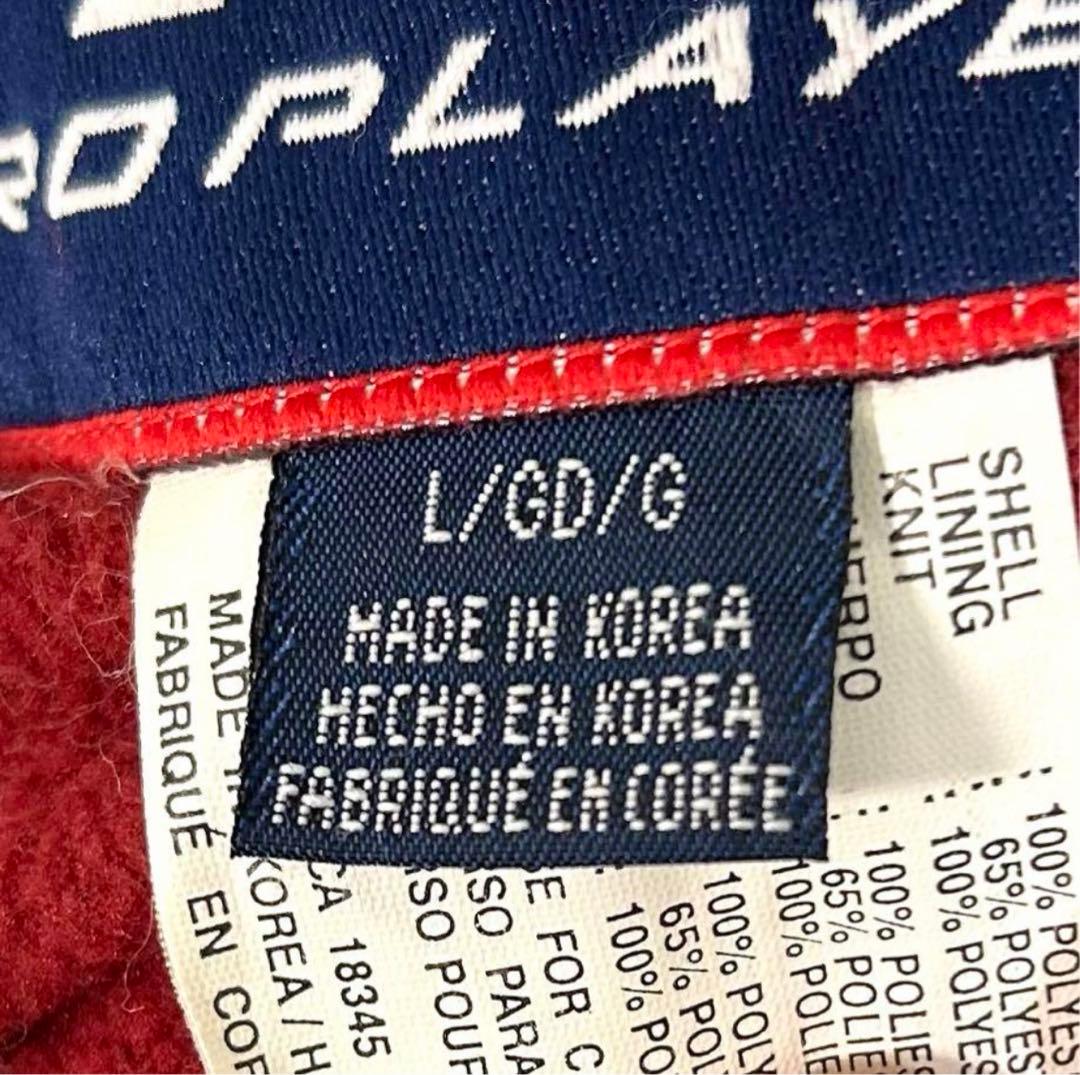 90s〜 nfl nylon × fleece reversible jkt