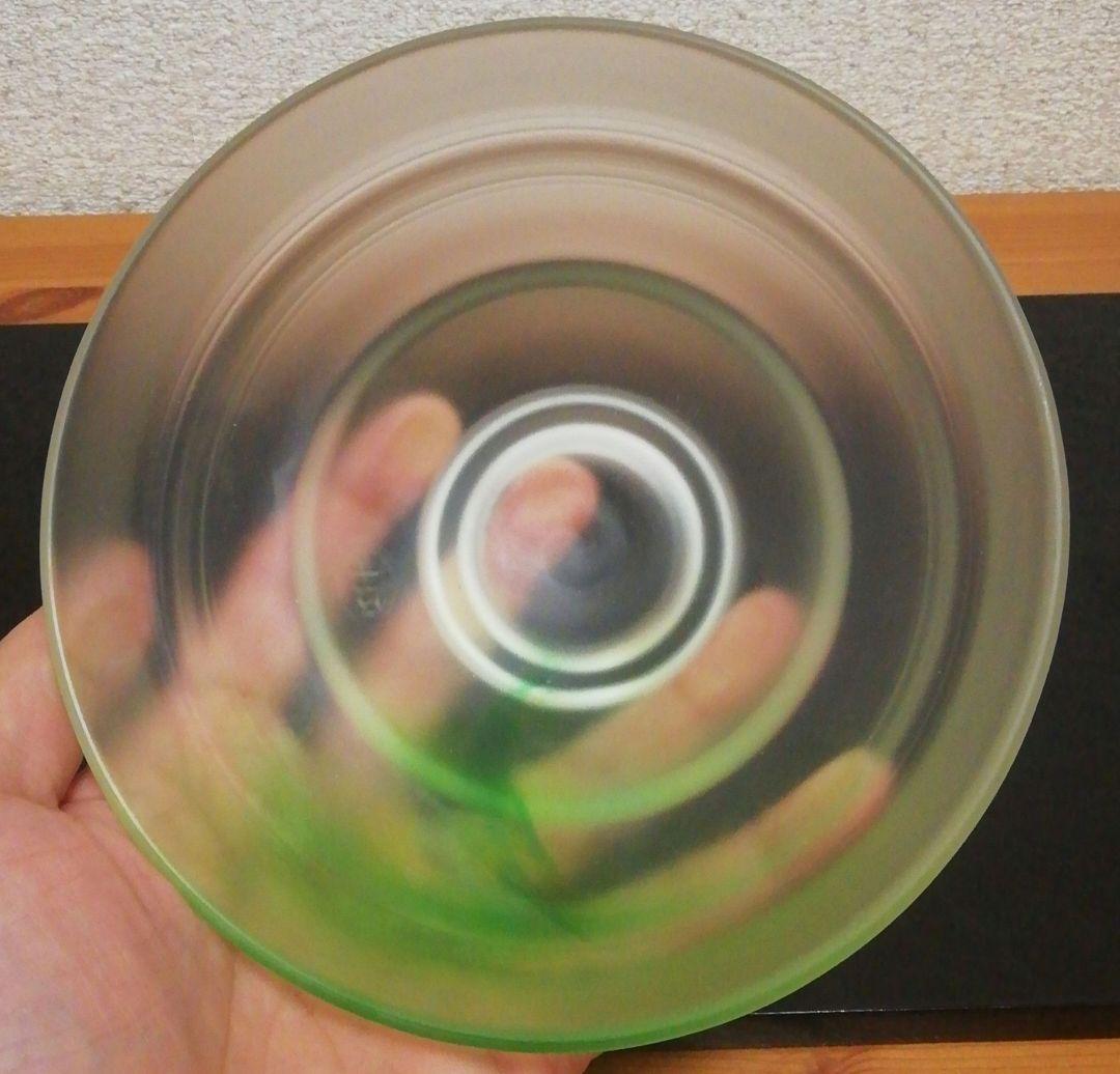 関吉昭作　硝子　茶碗　共箱　茶道具